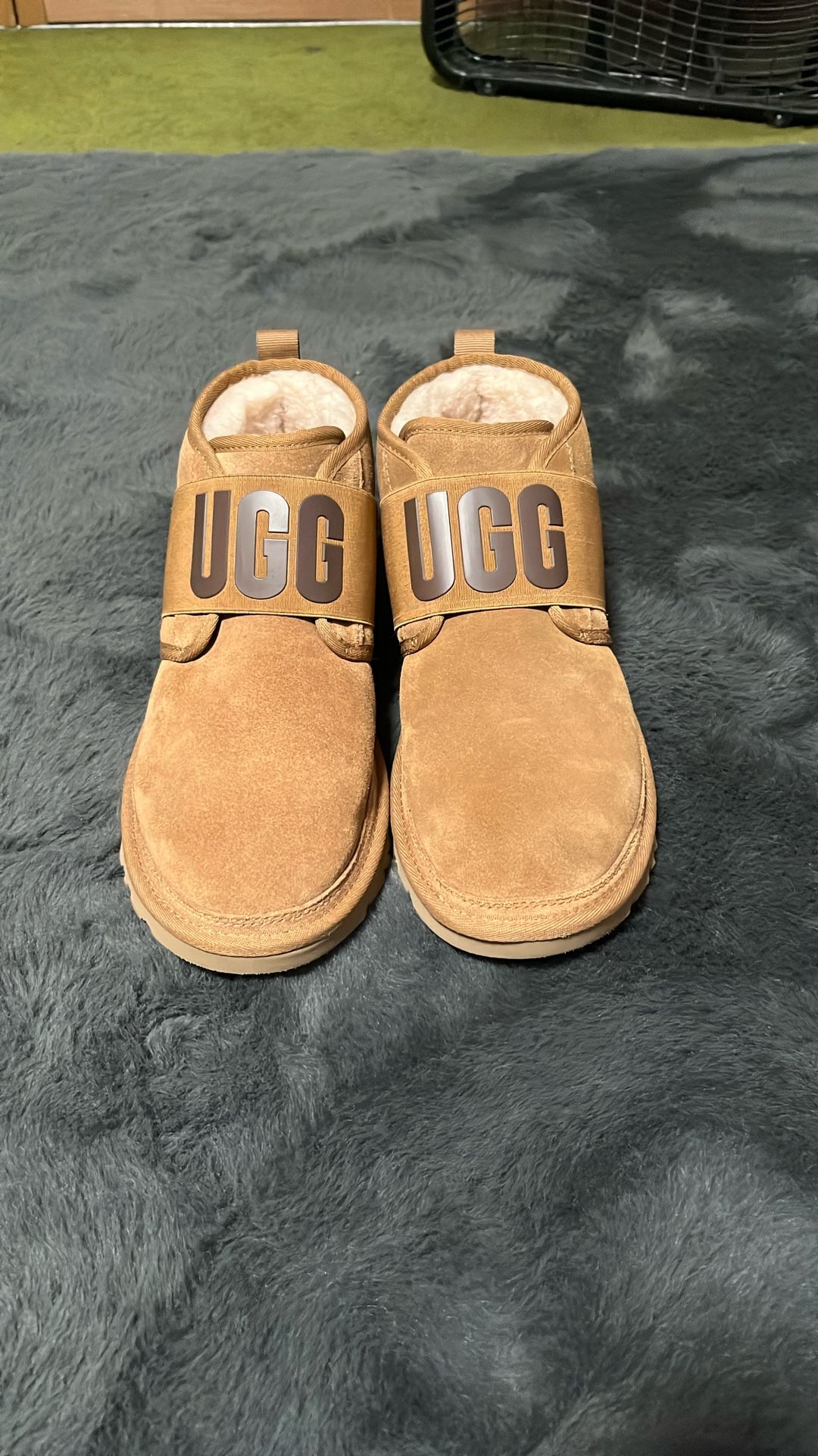 Brand New Ugg Nuemal 2 Men Boots With Strap Size 10 Chestnut Color