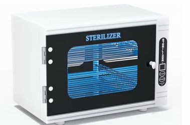 Sterilizer for Esthetician, 12L Large Sterilizer for Nail Tools, Multi-Functional Nail Cleaning Box, Large Capacity Cleaning Cabinet for Home Use, Bar