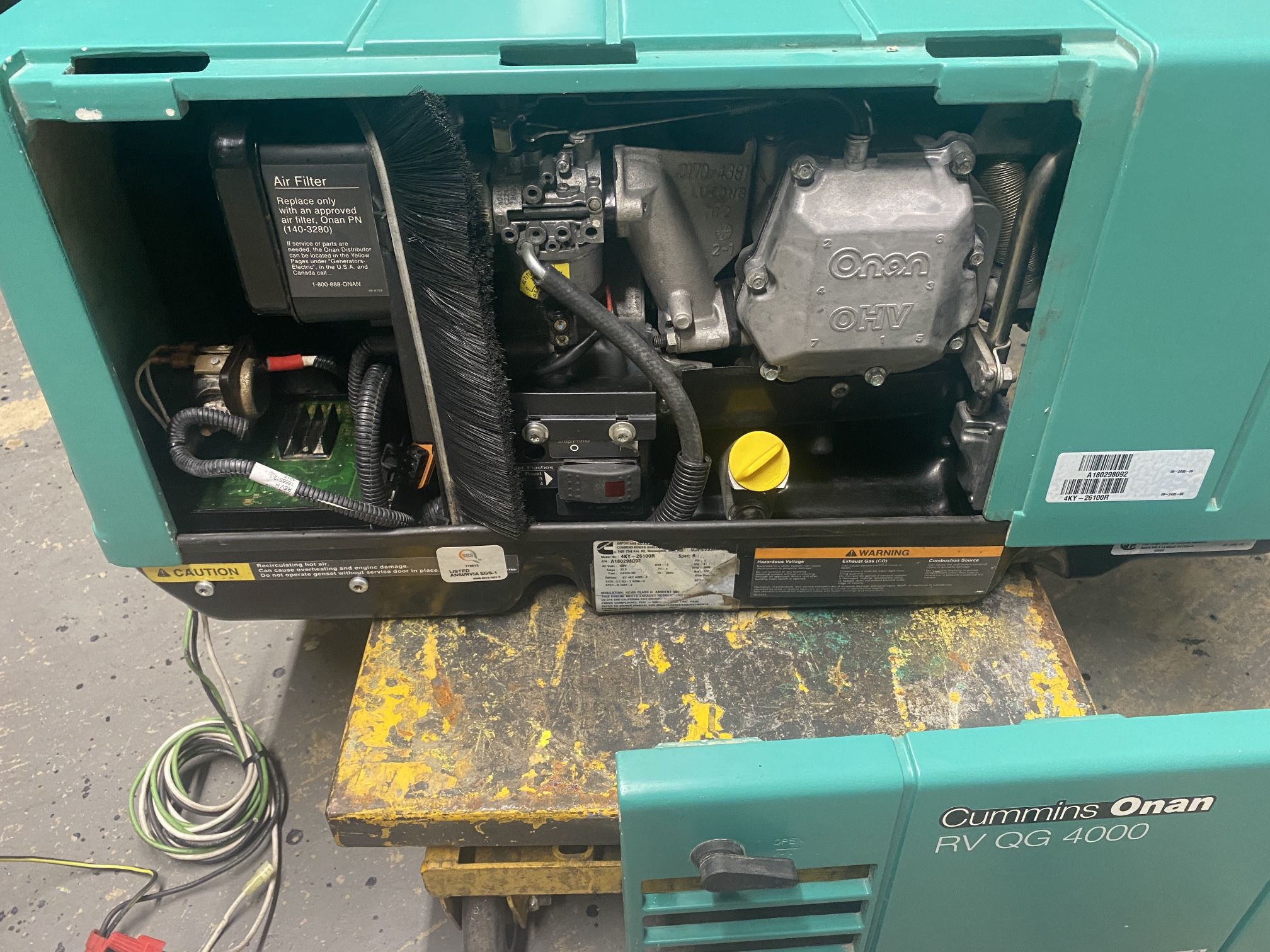 Cummins/Onan RV QG 4000 Generator