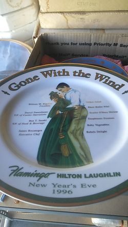 GONE WITH THE WIND COLLECTOR PLATE