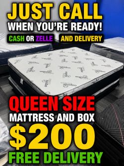 Huge sale for Mattress And Box Twin size #mattress and box 150.$ full 190$ Queen 200$ king 290$. free delivery free set up 708….289…7715… cash or Zell