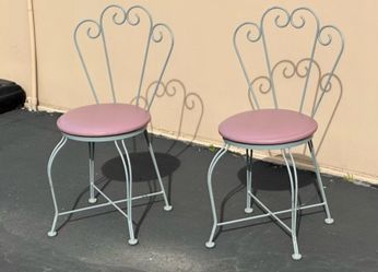 Vintage metal chairs - 2