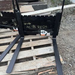 Mini Skid Steer Forks 48”