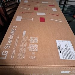 LG StanbyME 2 Portable Smart Touchscreen TV w/ Stand – Brand New