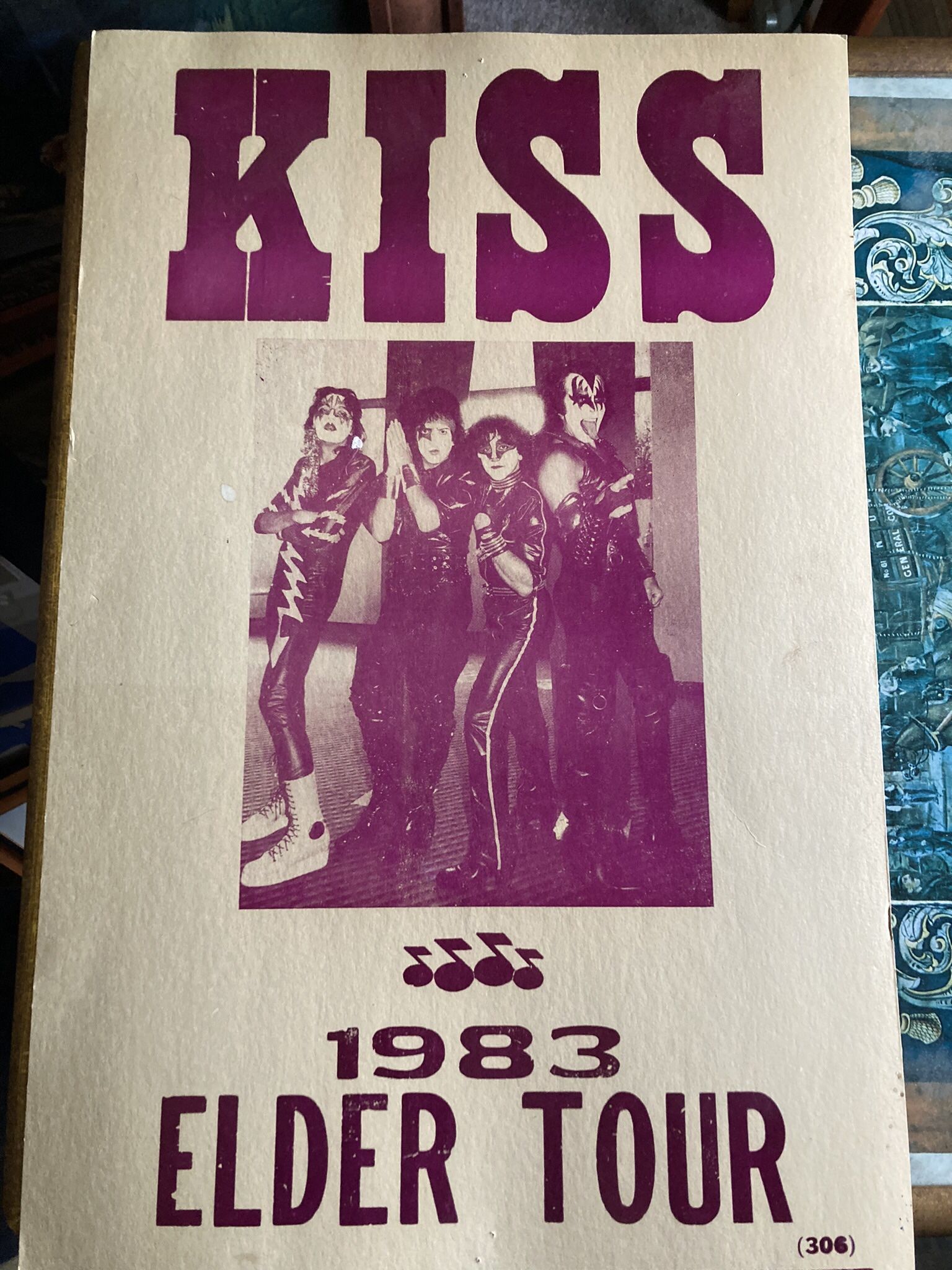 Original Kiss Poster