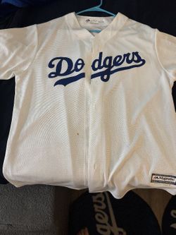 White Dodger Jersey