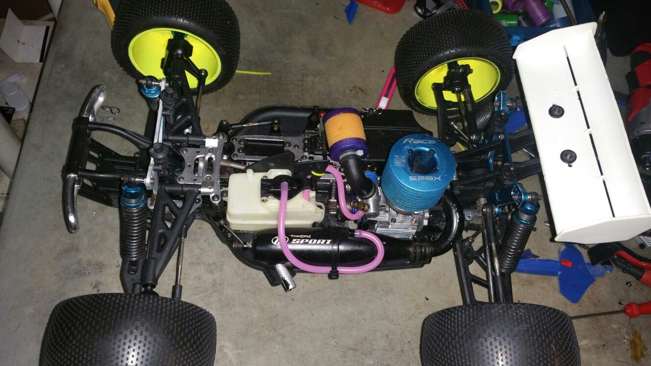 Sportwerks mayhem st nitro truggy radio control truck rtr