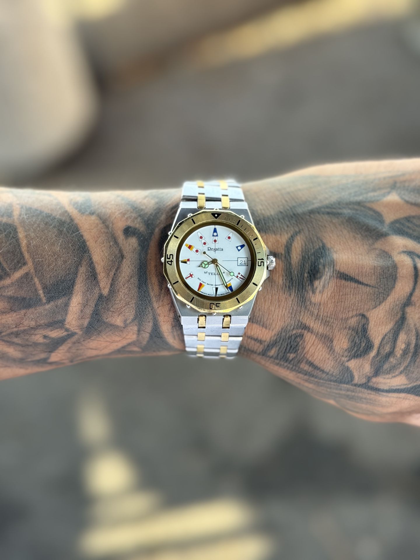 Regatta Telux Neo Vintage Watch