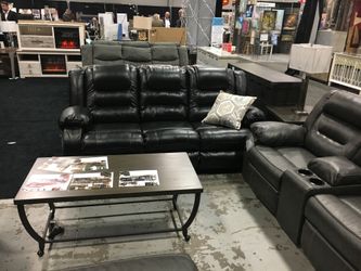 Brand new reclining sofa or love seat available for immediate delivery
