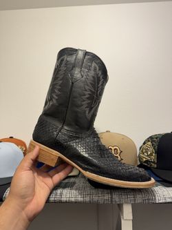 Original Black Python Boots