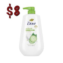 Dove Body Wash Cucumber Scent 
