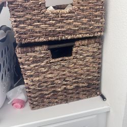 Wicker Storage Baskets