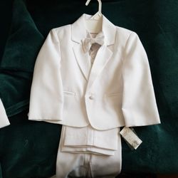 5 Piece Boys Toddler Infant Tuxedo 