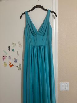 Teal Maxi Formal Dress
