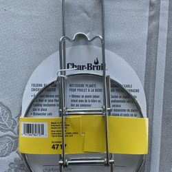 Char Broil Folding Beer Can Chicken Roaster