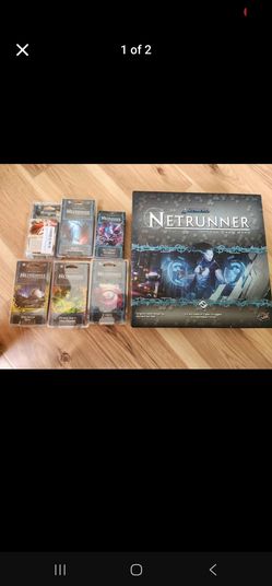 Netrunner and 6 expansions