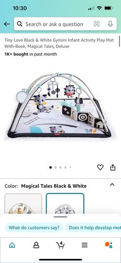 Black And White Baby Play at Gym