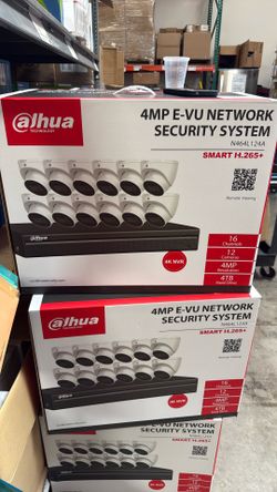 12 Camera kit with 16 Channel NVR