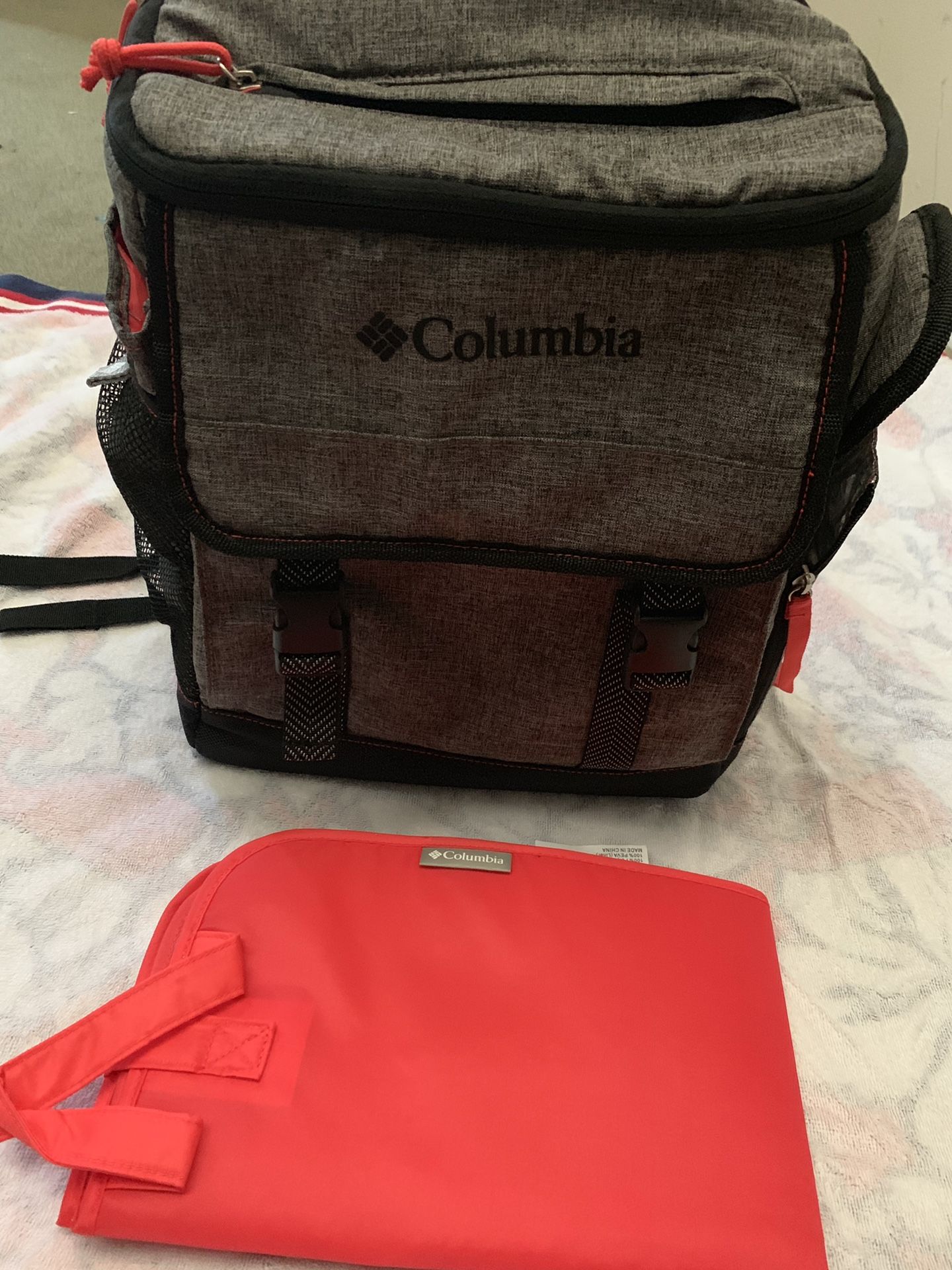 Columbia diaper bag backbag