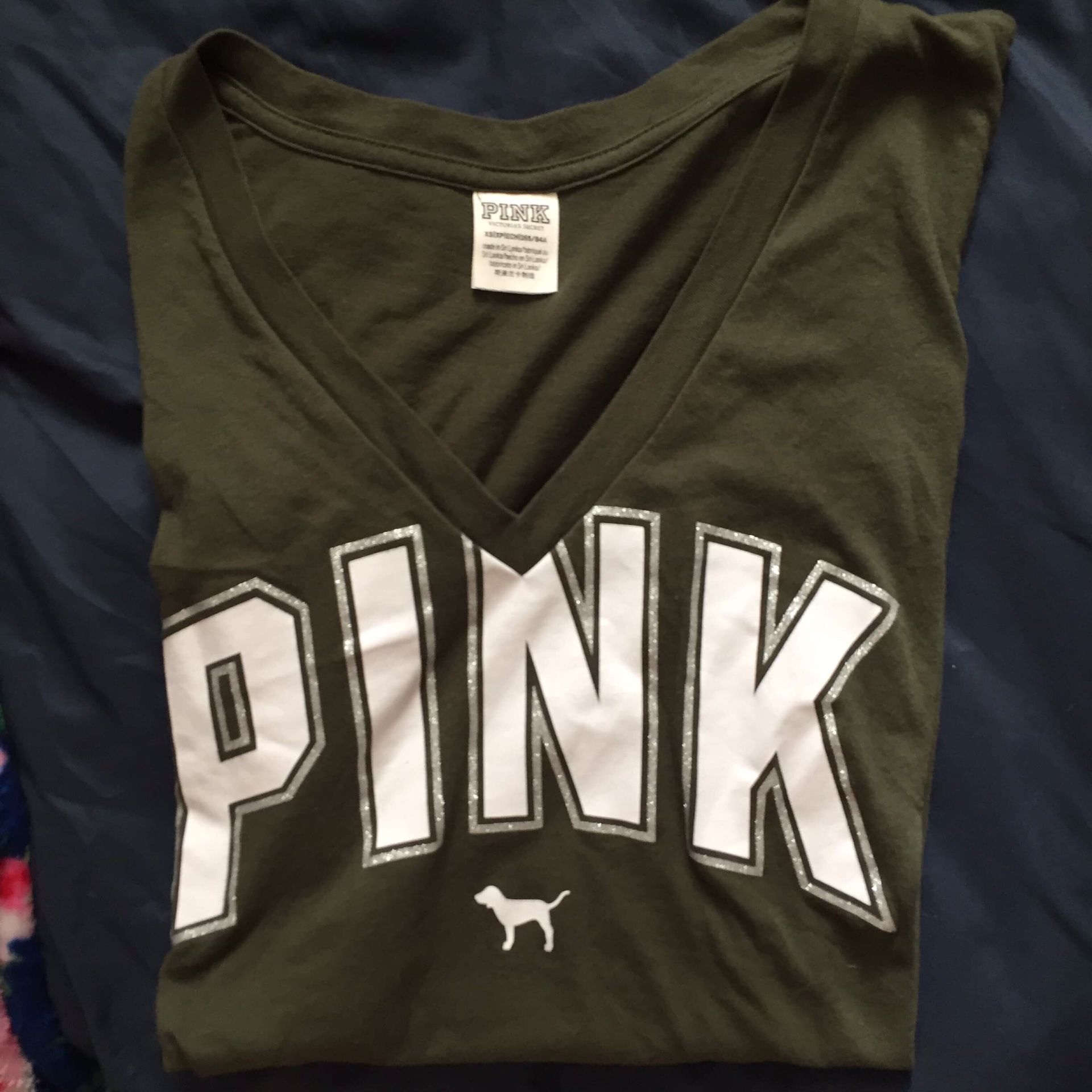 PINK VS Legging T-shirt Vneck 🆕