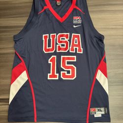 Vintage Nike 2004 Team USA Olympics Jersey Blank Custom “AHMED” Size XL 
