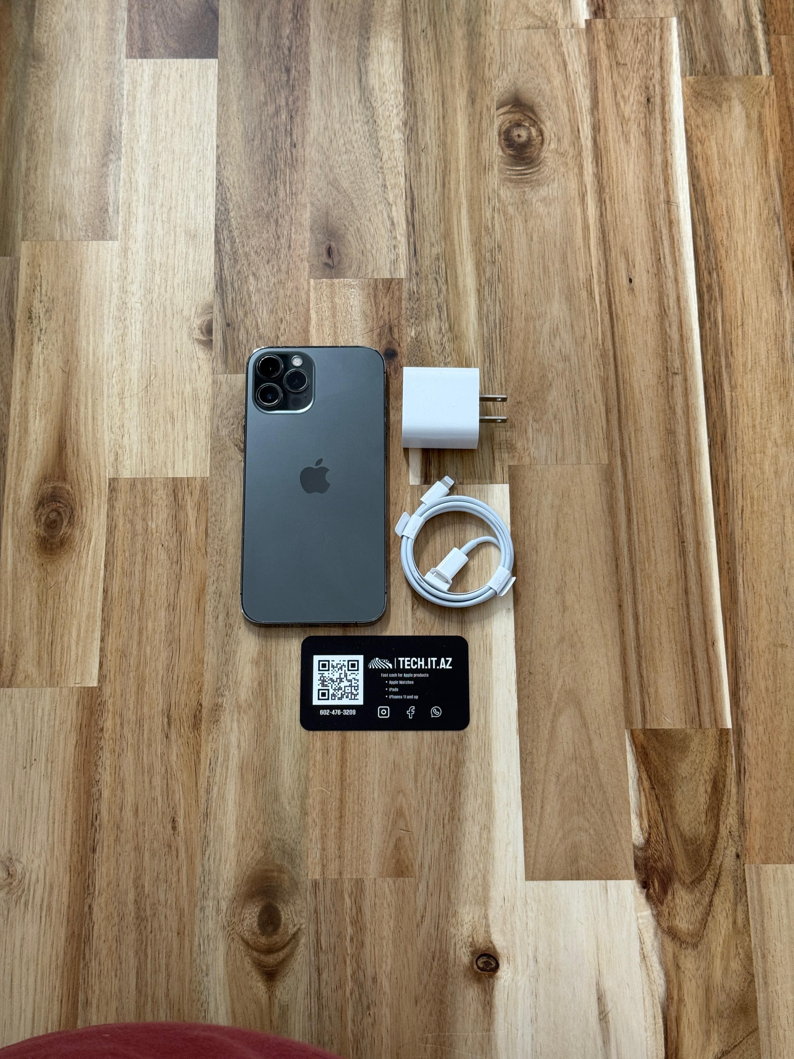 📱 iPhone 12 Pro Max | 128GB | Graphite | Unlocked (Any Carrier)