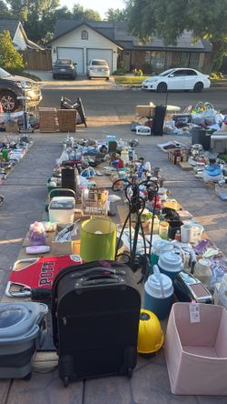 Yard sale today August 1
