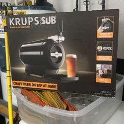 KRUPS SUB - Home beer Dispenser - BRAND NEW NEVER OPENED 