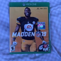 XBOX ONE MADDEN 19 BRAND NEW