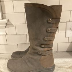 Merrill Tall Brown Boot, Women's 8