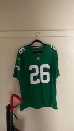 Kelly Green Eagles Saquan Barkley Jersey