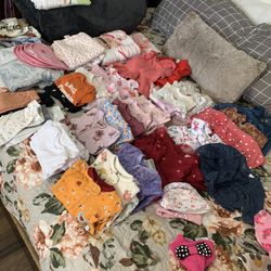 Lot Of Baby Girl Items