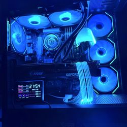 Liquid-Cooled Gaming PC — Intel i9-12900KF / RTX 3080 / 64GB DDR4 / 1TB SSD