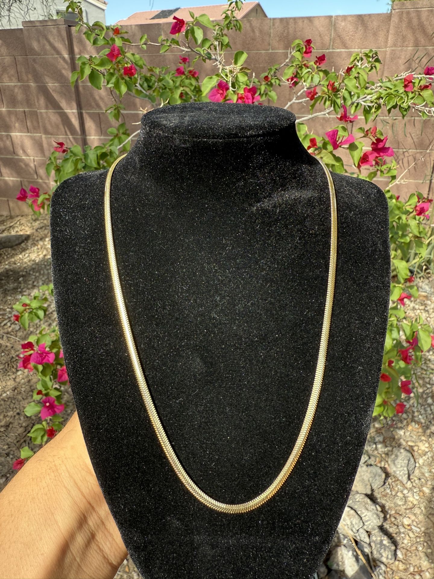 14k  Italian gold Snake Chain