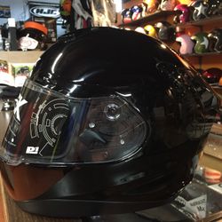 New Black Dot Motorcycle Helmet $90