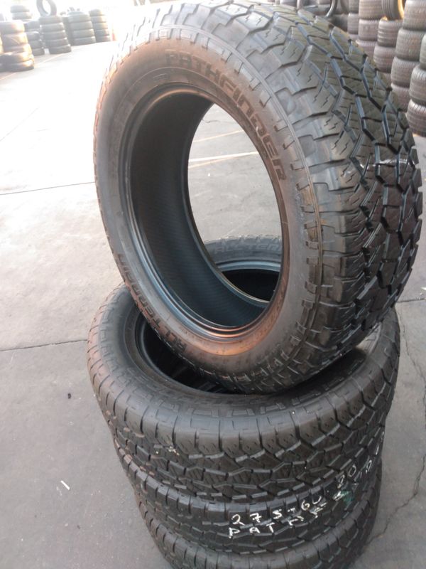 SET TIRES PATHFINDER 275/60 R20 ALL TERRAIN 300 ESPECIAL PRICE for