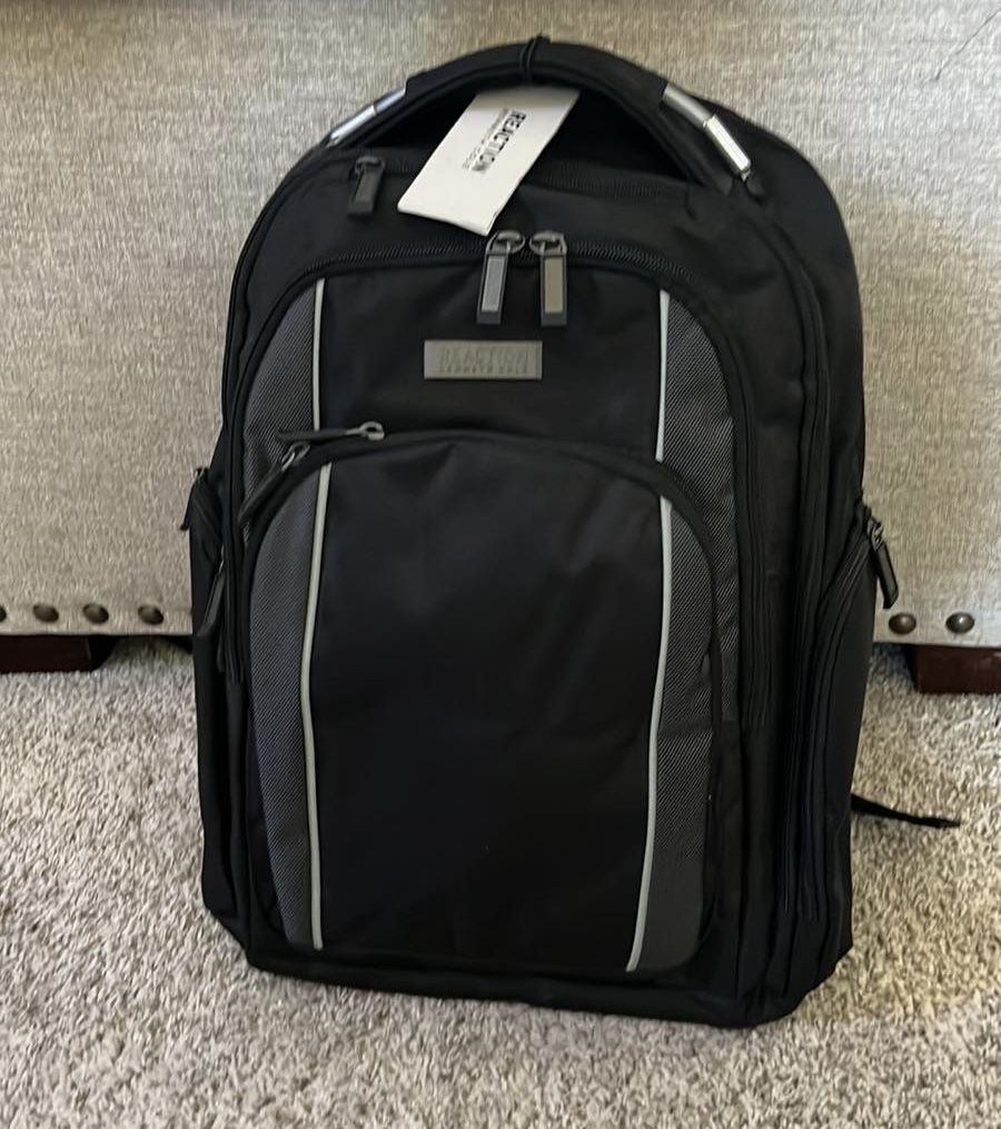 Kenneth Cole Reaction Black Backpack