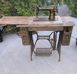Antique sewing machine