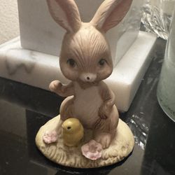 Vintage Porcelain Rabbit Figurine