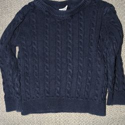18-24M Gap Navy Cablenit