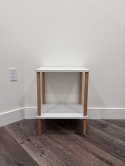 Minimal White Nightstand