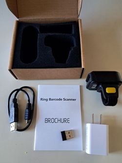 Ring barcode scanners 2x NIB!