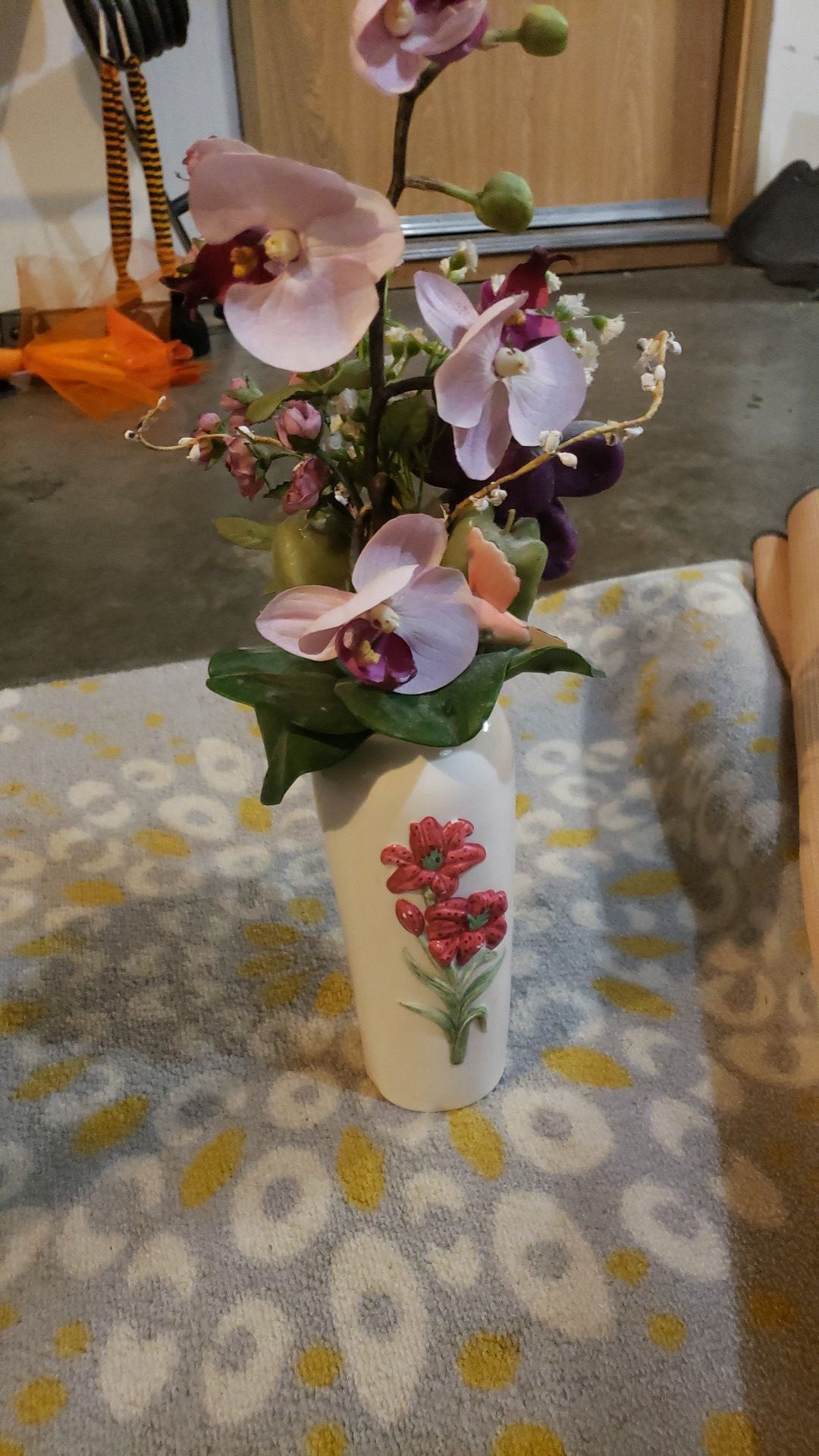 Flowers w/ vase
