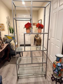 Glass shelves