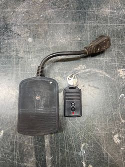 indoor/outdoor wireless remote control outlet receiver