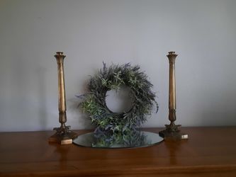 Art nouveau candlesticks