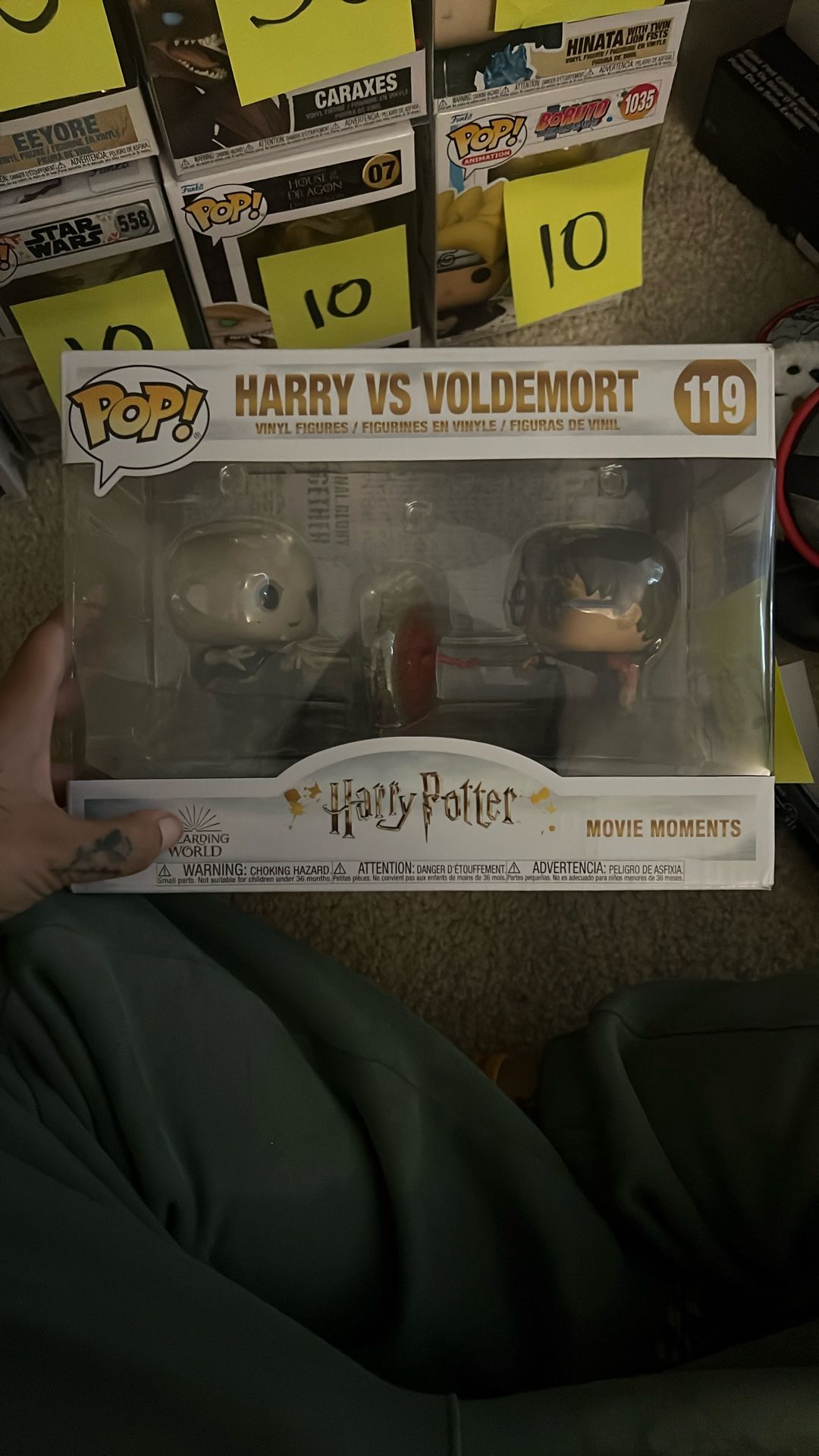 Harry Potter Vs Voldemort Funko Pop 119 Movie Moments 