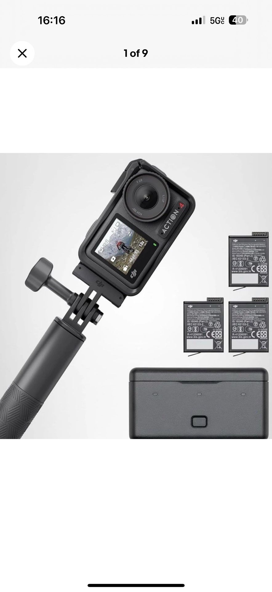Dji Osmo Action 4 Adventure Combo