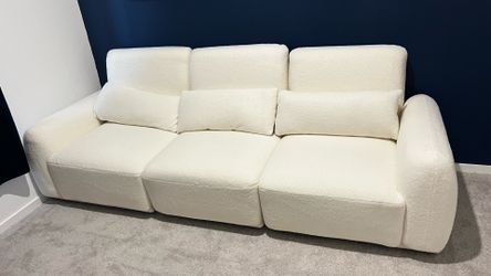 New Modern White Sofa