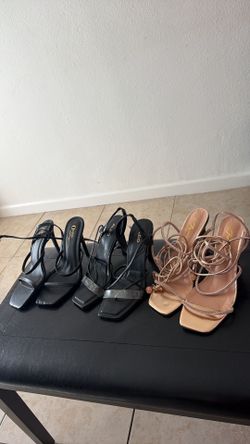 Heels and long boot heels